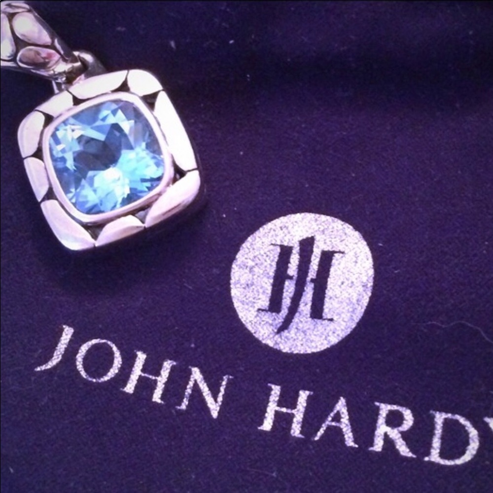 John Hardy Blue Topaz Pendent